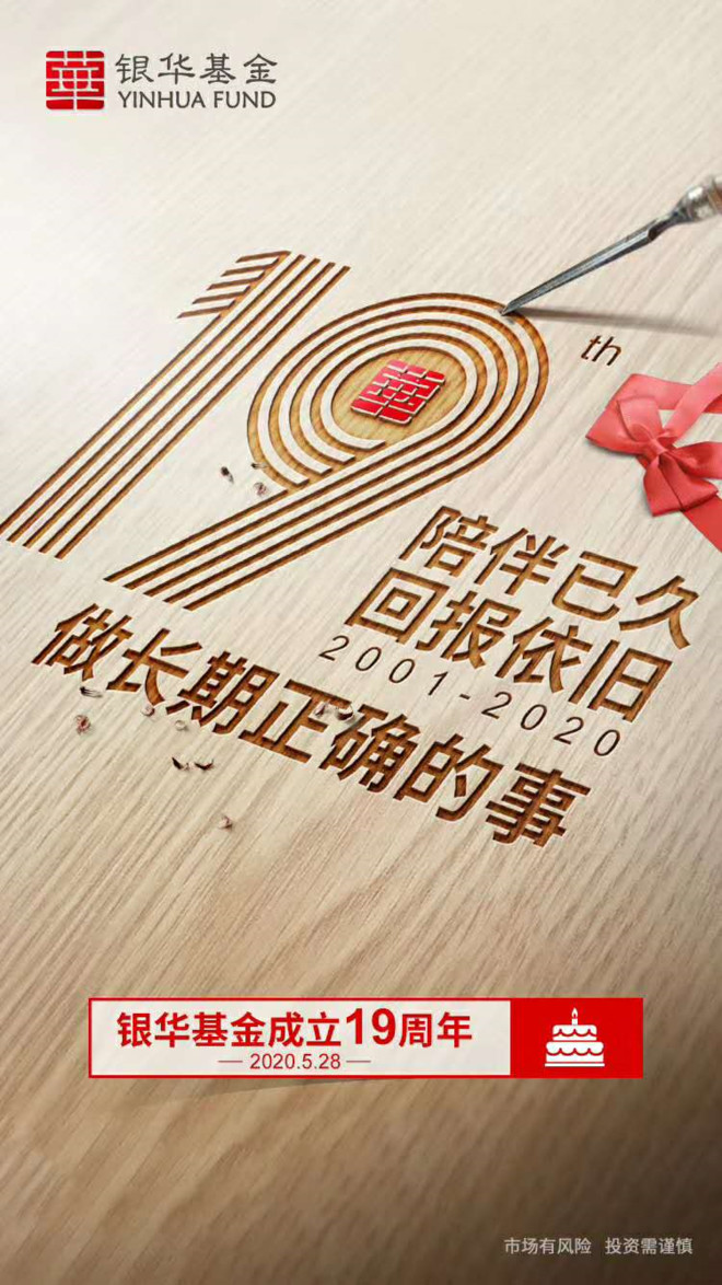 银华基金成立19周年银华基金生日快乐回报19陪伴19写出你的生日祝福吧