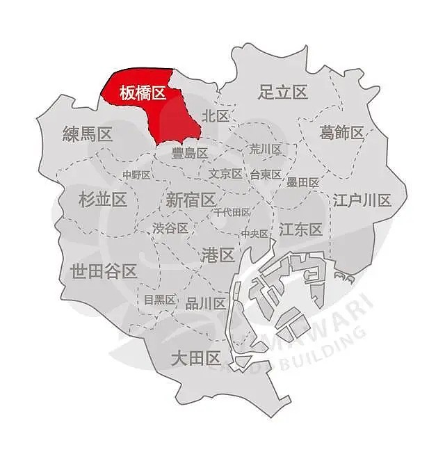 日本房源分享 日本东京都板桥区上板桥小户型单间公寓详细情报所在地 东京都板桥区樱川3 26 7 日元价格 700万日元人民币约合 46万人民币房产面积 16 37平