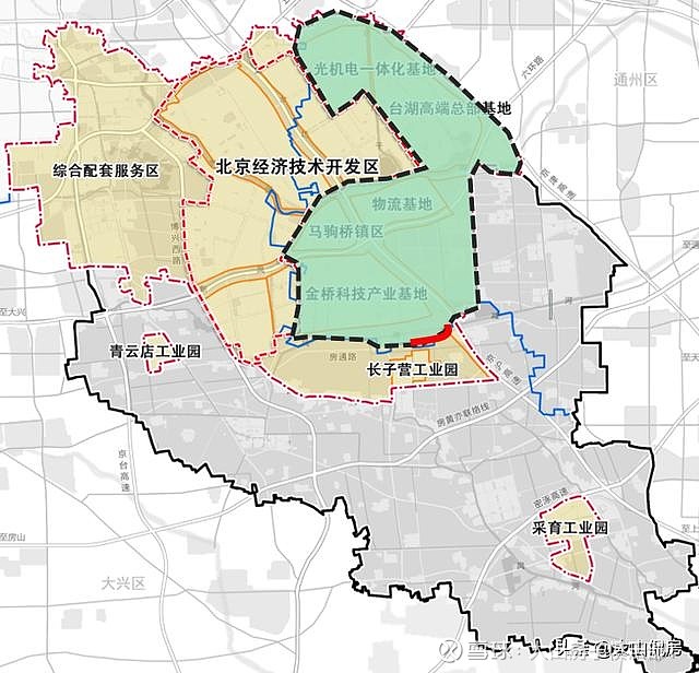 马驹桥台湖西划入亦庄核心区亦庄发展东拓南进成定局