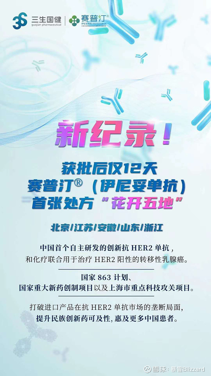 换个视角：从股东大会表决看三生制药股东合力最近大家讨论， $三生制药(01530)$ 利好叠出，不管是伊尼妥单抗上市12天就开出处方形成销售，还是$三生 国健(A...