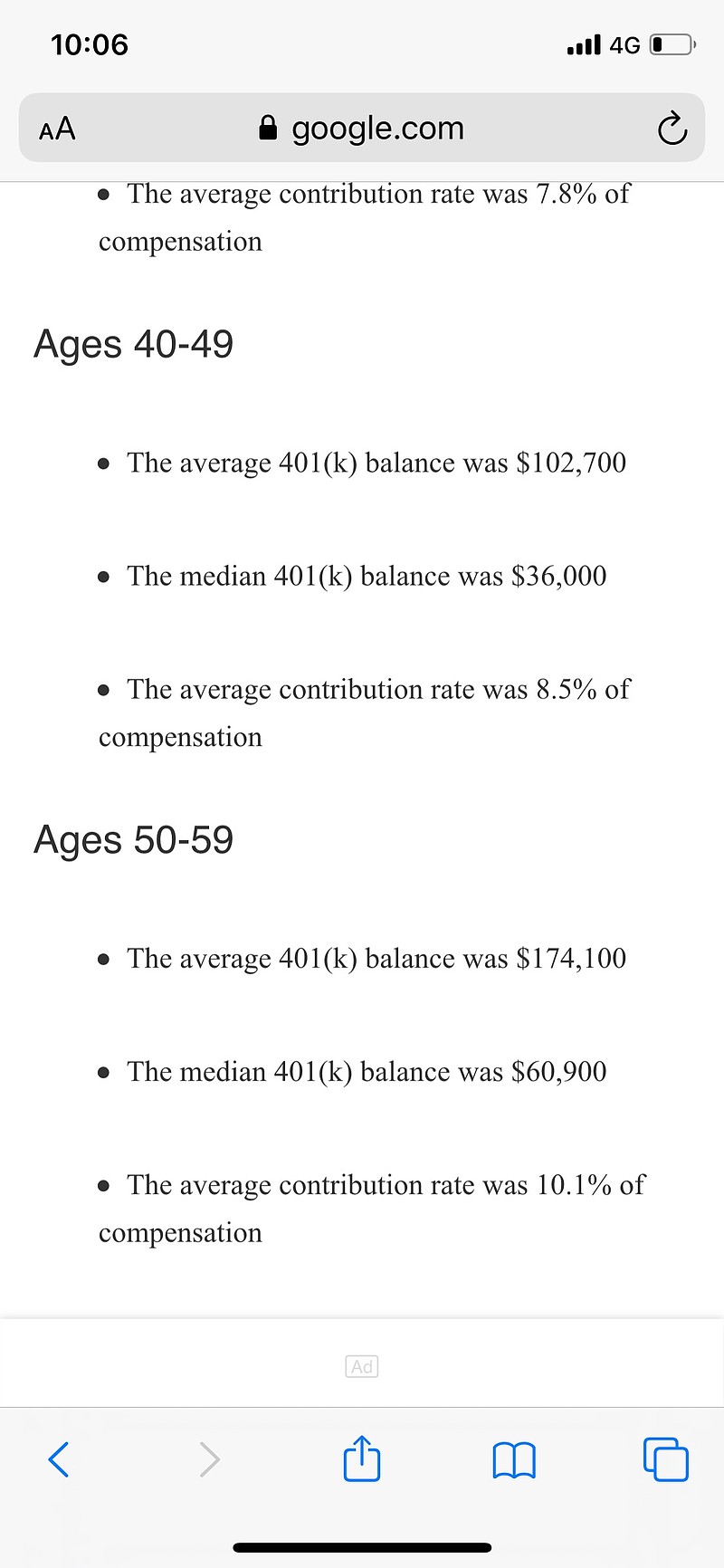 美国人的退休金存款真的很少。