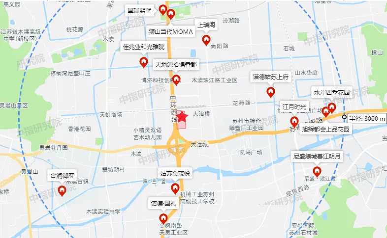 碧桂园21亿竞得苏州木渎镇一宗宅地新增土储85亩