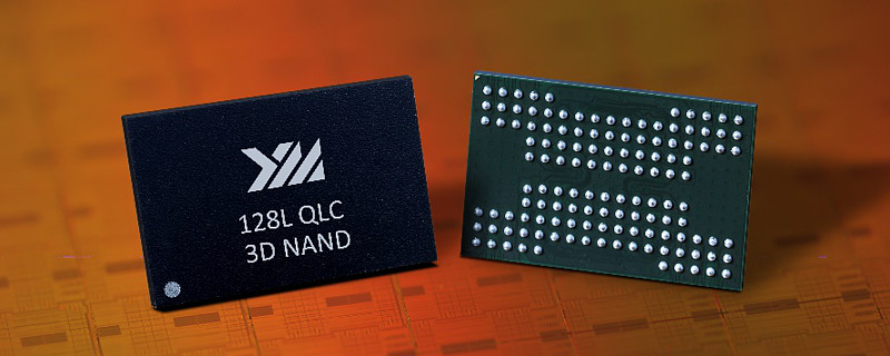 长江存储128层qlc3dnand闪存芯片正式亮相