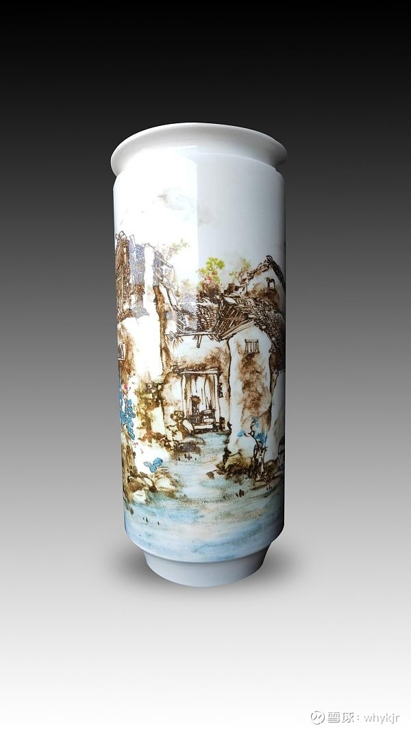 中国景德镇陶瓷艺术家陈园凤作品欣赏