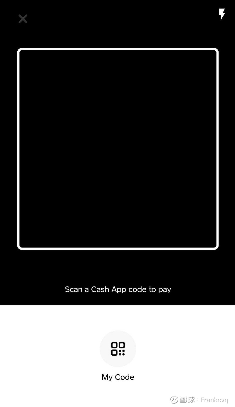 Square, Inc.(SQ)$Cash app 界面非常简单但功能很强大，可以转账收钱，支持二维码（抄袭支付宝...