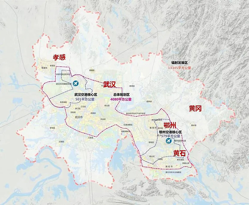湖北出台《武汉城市圈航空港经济综合实验区总体发展规划(2019-2035年