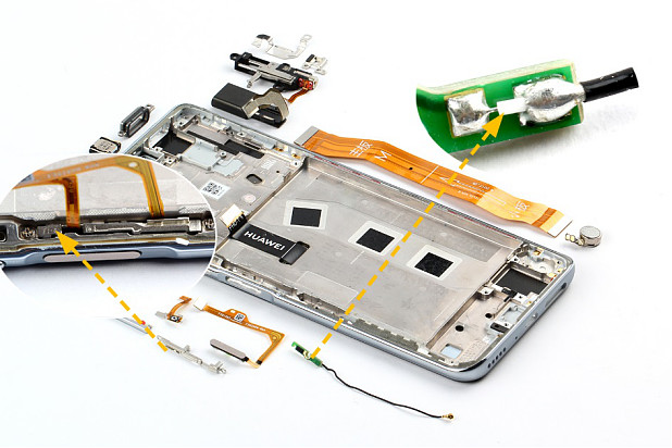 集微拆评荣耀x10拆解三段式设计严谨麒麟820助力