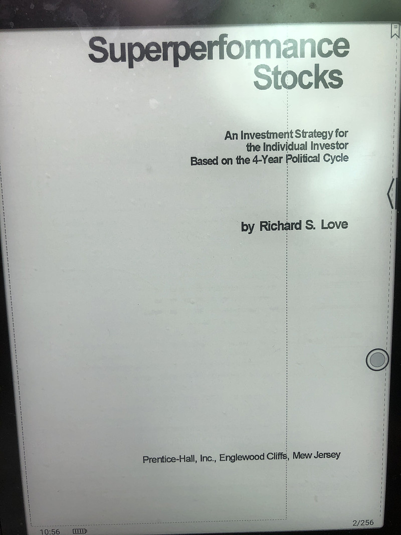 最近在看美国七十年代写的投资书籍，即理查德·勒夫(Richard Love)写的《超级强势股》(Super Perfor...