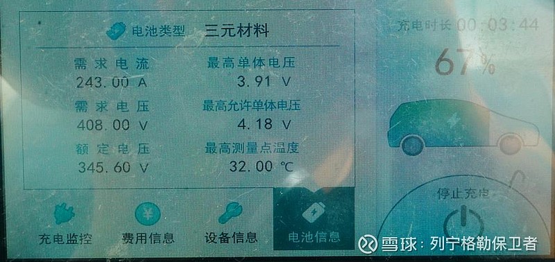 深度研判比亚迪汉ev四驱版3种功率充电桩的快充效率