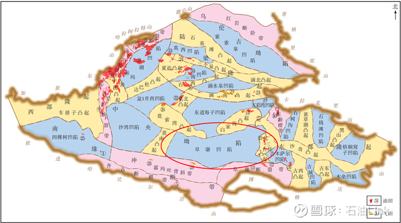 第三次 油气资源 评价结果显示,准噶尔盆地常规,非常规石油资源量近