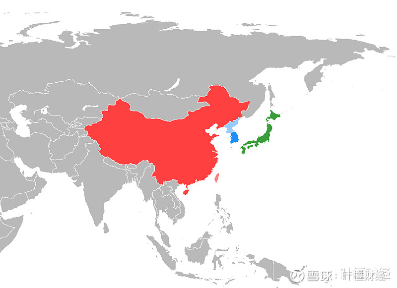 据公开资料,设想中的中日韩自由贸易区,包含超15亿的人口,gdp占全球的