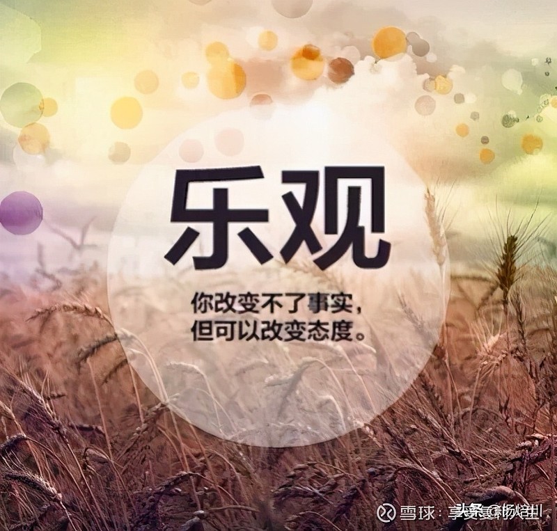 第三,长期乐观主义.