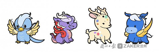 敦煌石窟壁画四瑞兽动起来了