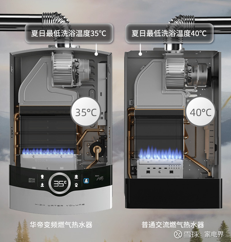 华帝燃气热水器zh6极致瀑布浴体验零冷水一开即热