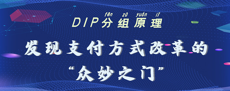 dip分组原理发现支付方式改革的众妙之门
