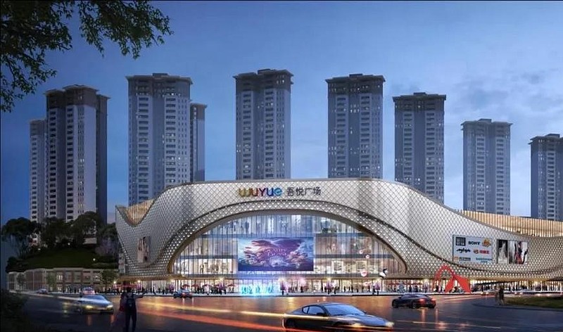 平潭吾悦广场 第153座,今年拿的第33座.