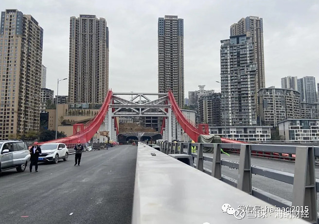 下穿中山四路的曾家岩大桥,延期两年后即将开通!