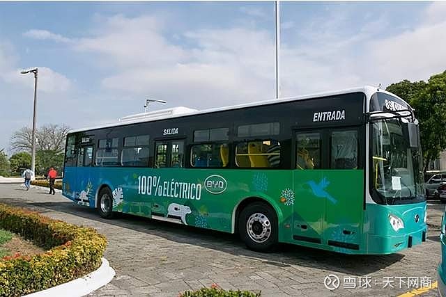 比亚迪的电动公交车在国外有多火线路快要延伸到北极圈了