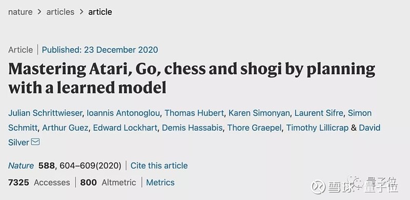 Alphago之父对话 连线 曾被导师劝阻研究强化学习 如今获得acm计算奖晓查编译整理量子位报道 公众号qbitai 本周 Deepmind的muzero通过了同行评审 发表在了最新