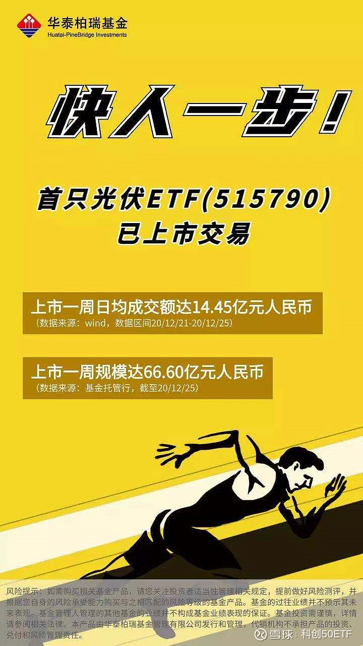 华泰柏瑞光伏etf(交易代码:515790)千金一刻!快人一步!指掌先机!