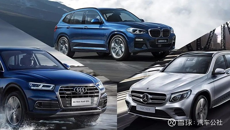 y的到来,马上其销量超越同级别豪华品牌suv奔驰glc,奥迪q5l,宝马x3等