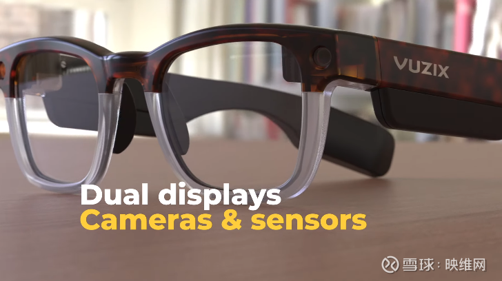 Vuzix发布最新采用microled显示技术的智能眼镜查看引用 信息源请点击 Theverge 由于无法亲身体验vuzix的产品 我们暂时不能根据视频或图片进行任何关于质量效