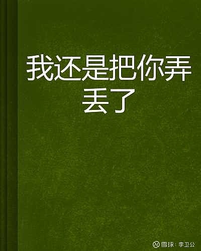 我终于弄丢了你