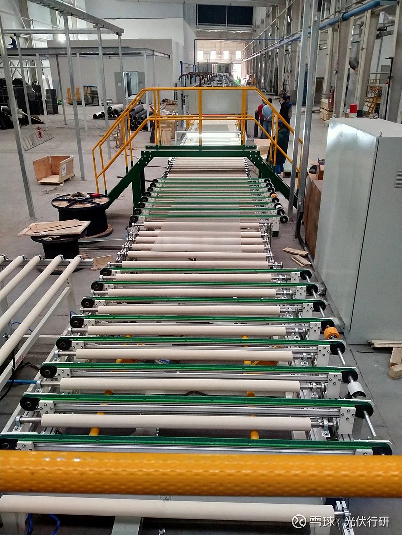 安彩高科光伏玻璃新增深加工生产线正式投产