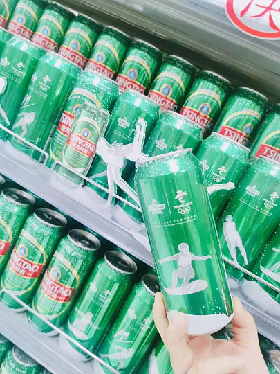 青岛啤酒导演了冬奥会的冰雪奇缘