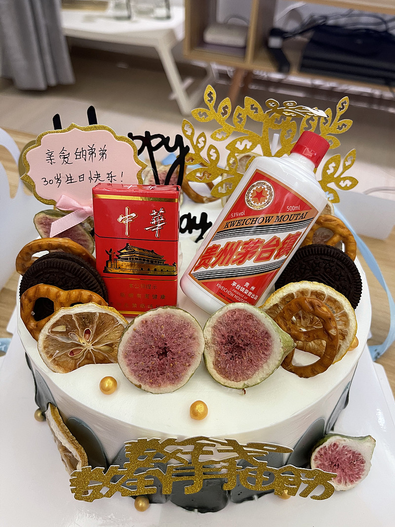 这个蛋糕配这个年龄,不知不觉,30了$五粮液(sz000858)$ - 雪球