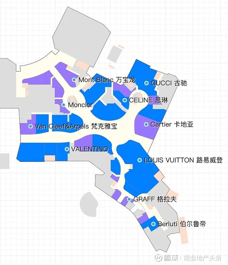 上海国金中心ifc mall首层平面图图片来源:项目官微广州天环广场:建筑