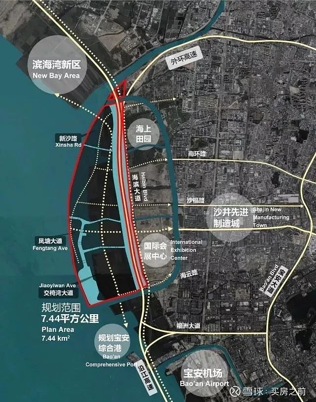 深圳再向西部砸錢4856億深中通道科技島海洋基地亮相