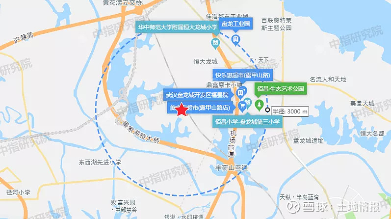 卓尔智城28亿摘得武汉黄陂盘龙城经济开发区一宗商办用地将建世界杯级
