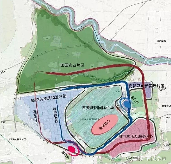 泾阳县产业新城规划图图片