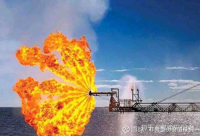 $中国海洋石油(00883)$新打的井,就是这样点火放喷的.