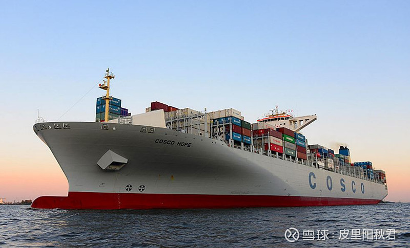 中远海控集运货轮系列之十一中远13000系列8艘总运力104912teu