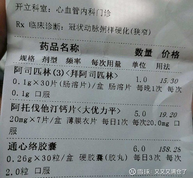 国家医药集采真的是利好百姓,阿司匹林,15块钱30片,5毛钱一片.