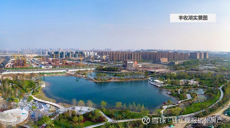 丰收湖公园旁的九堡综合体地块赫然在列,不久之后将补齐板块内的商业