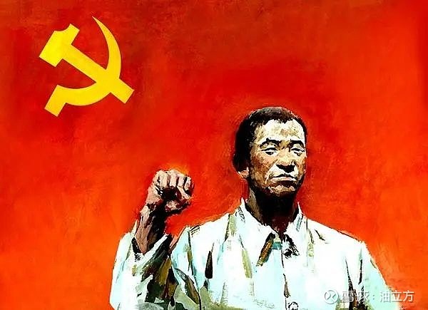 步入铁人王进喜纪念馆一楼大厅里间,东墙中间位置有一幅油画,画面背景