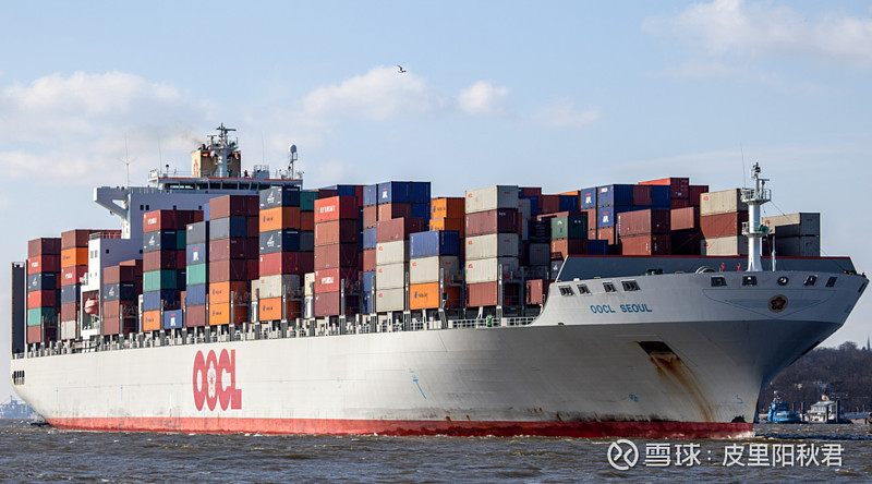 中远海控集运货轮系列之二十东方海外sxclass8063teus系列共11艘总