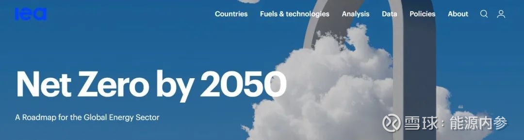 IEA:《2050净零排放：全球能源路线图》PDF全文2021年5月18日，国际能源 