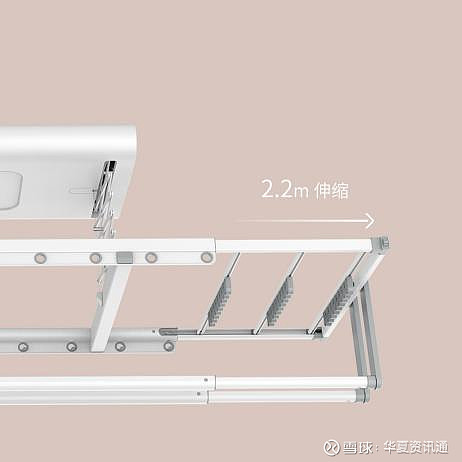 横向伸缩设计 晾衣架收纳方便 不占空间