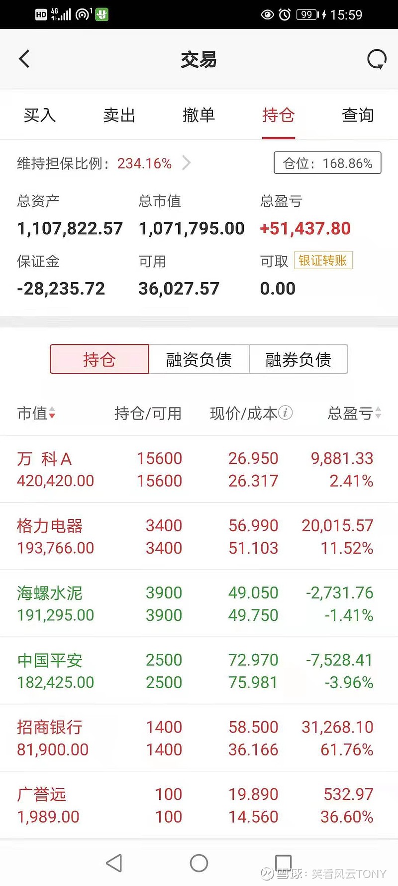 50万元股票账户每周末实盘展示20210528