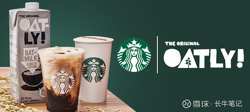 在咖啡相对成熟的国际市场,oatly出现在以星巴克为首的各类连锁咖啡