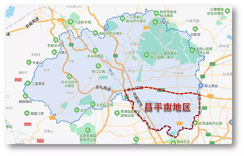 北京昌平回龙观地图图片