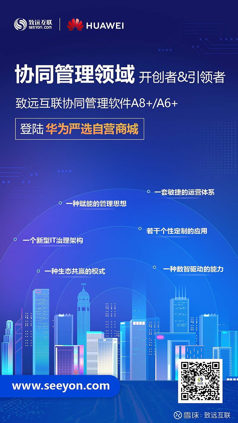 致远互联协同管理软件a8 /a6  登陆华为严选自营商城