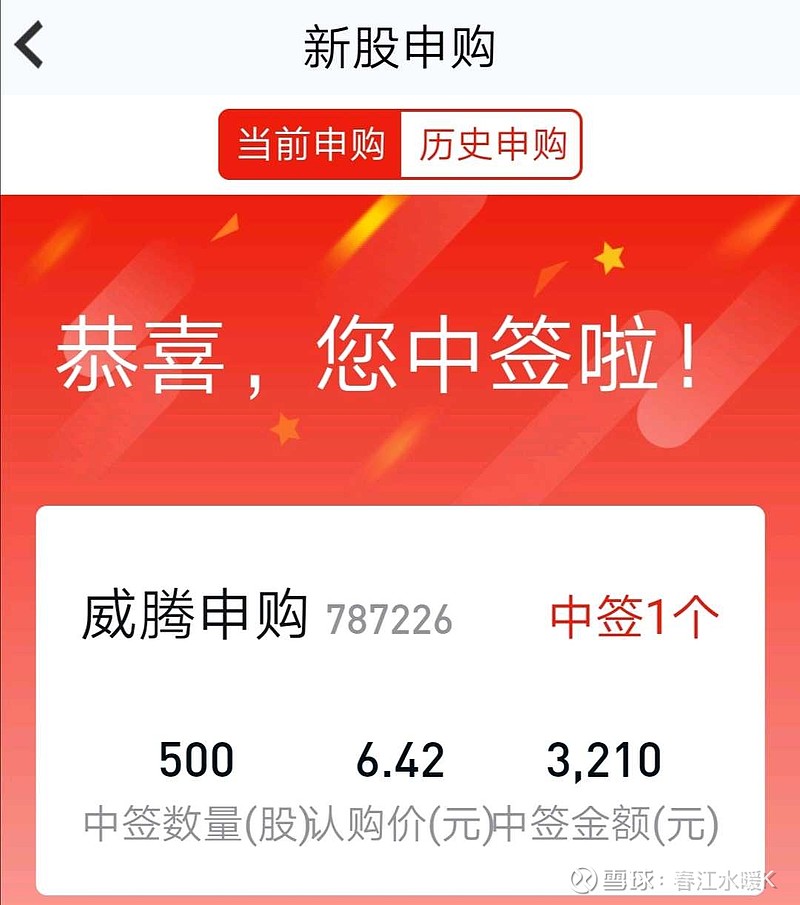 新股中签# 一签能赚多少?大家预估一下. - 雪球