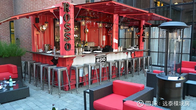 远泰带你看多款不同风格设计的集装箱酒吧