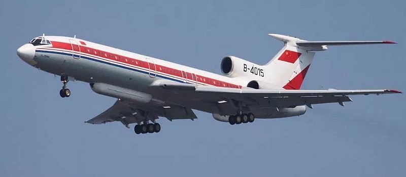 缺乏大飞机平台的解放军空军tu-154电子侦察机似乎有人早在这里就已经