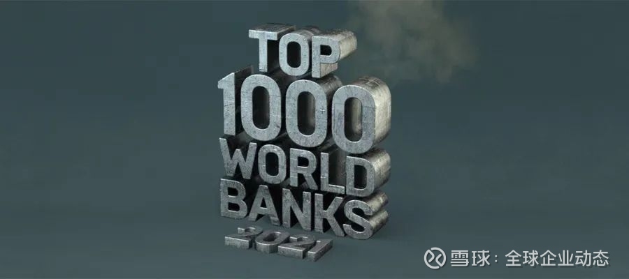 2021全球银行1000强榜单发布，144家中国内地银行上榜英国《银行家 